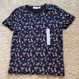 Floral Navy T-shirt.